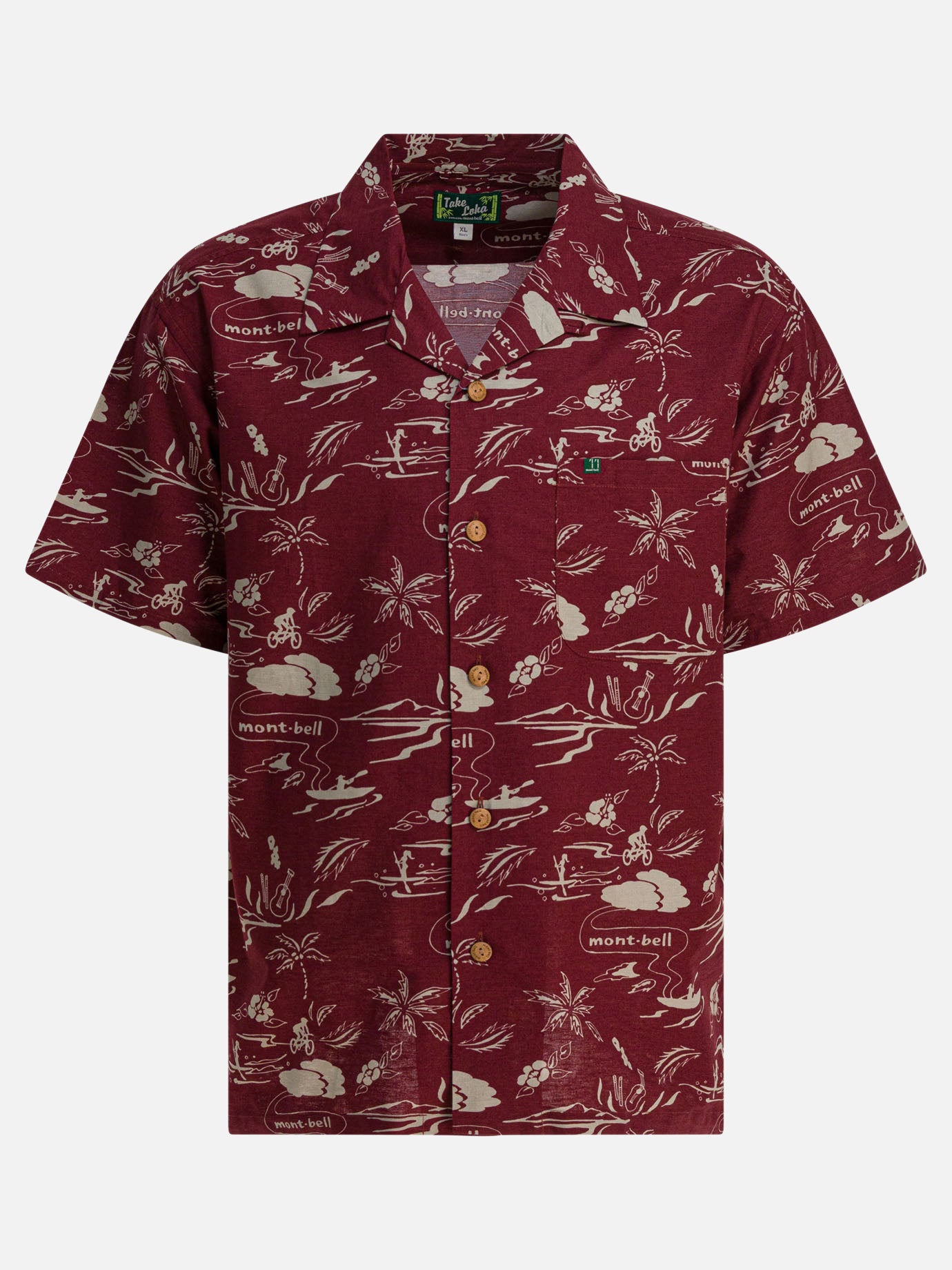 Casual shirts Print  Bordeaux - Montbell Men | PDP | VIETTI Online Store | Zoom-Modal
