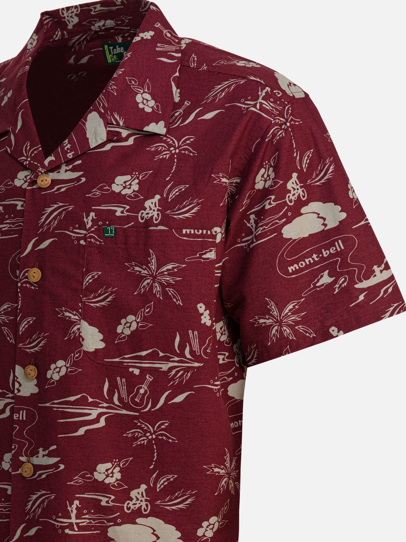 Casual shirts Print  Bordeaux - Montbell Men | PDP | VIETTI Online Store | Zoom-Modal_4
