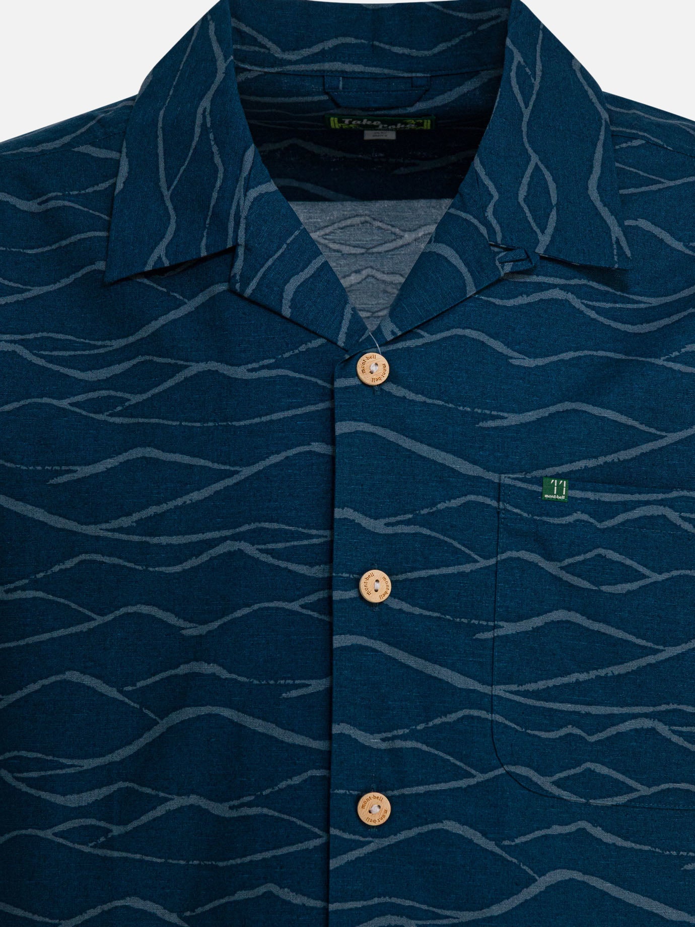Camicie casual Print  Blu - Montbell Uomo | PDP | VIETTI Online Store | thumbnail_3