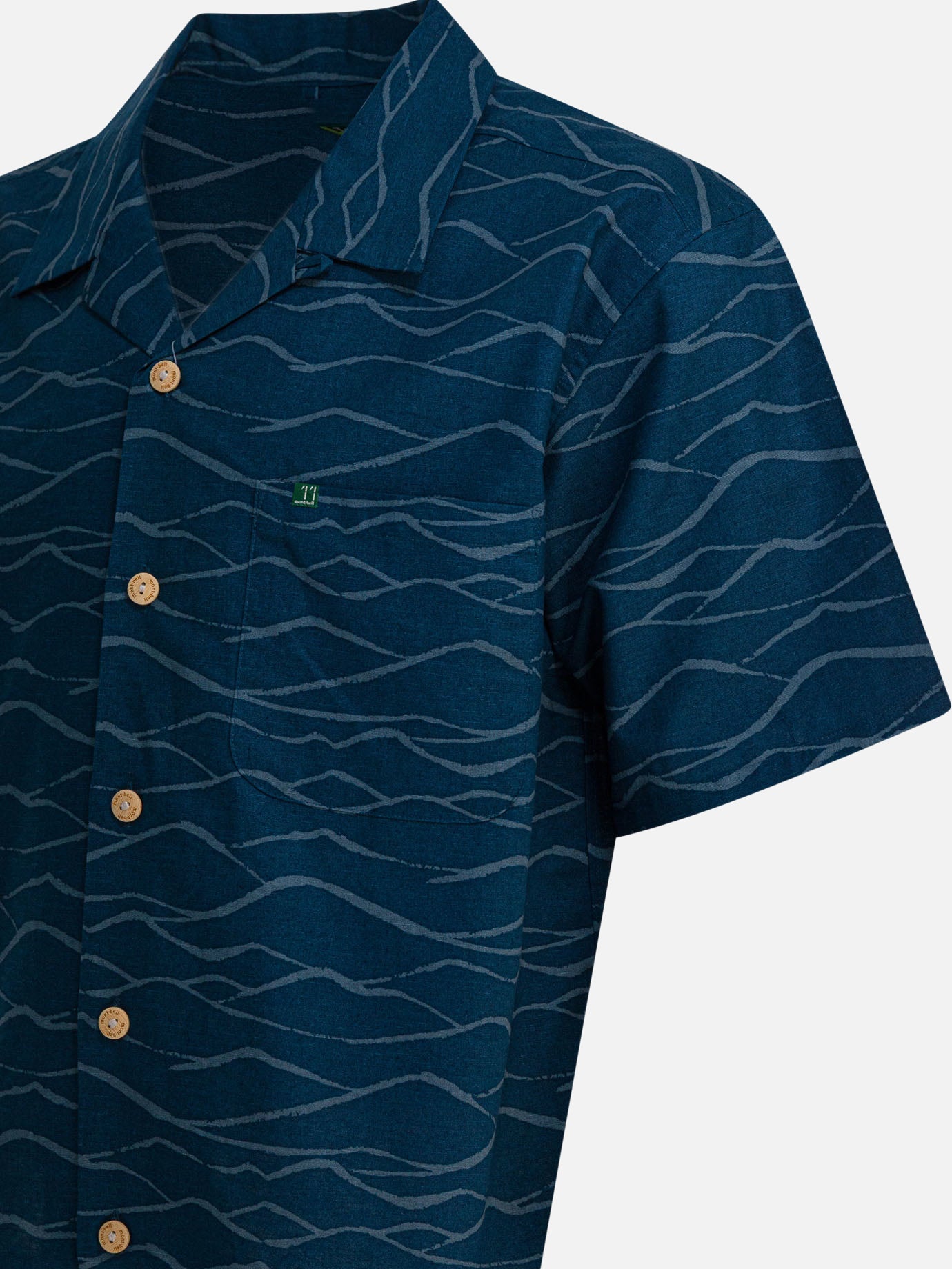 Camicie casual Print  Blu - Montbell Uomo | PDP | VIETTI Online Store | thumbnail_4