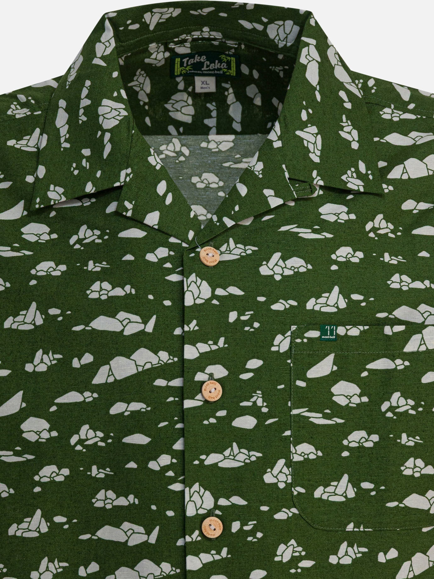 Casual shirts Print  Green - Montbell Men | PDP | VIETTI Online Store | thumbnail_3