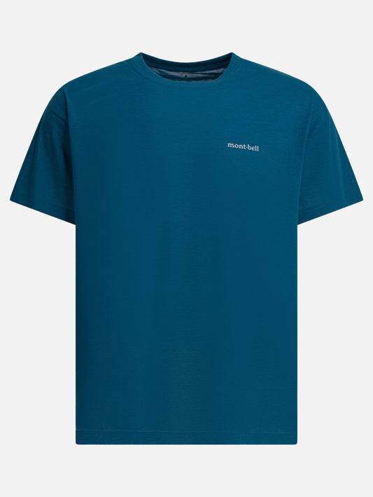 T-shirt girocollo Logo  Blu - Montbell Uomo | VIETTI Online Store 
