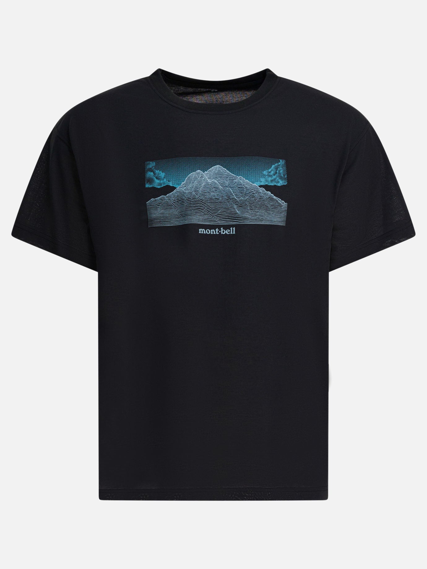 T-shirt girocollo Print  Nero - Montbell Uomo | PDP | VIETTI Online Store | Zoom-Modal
