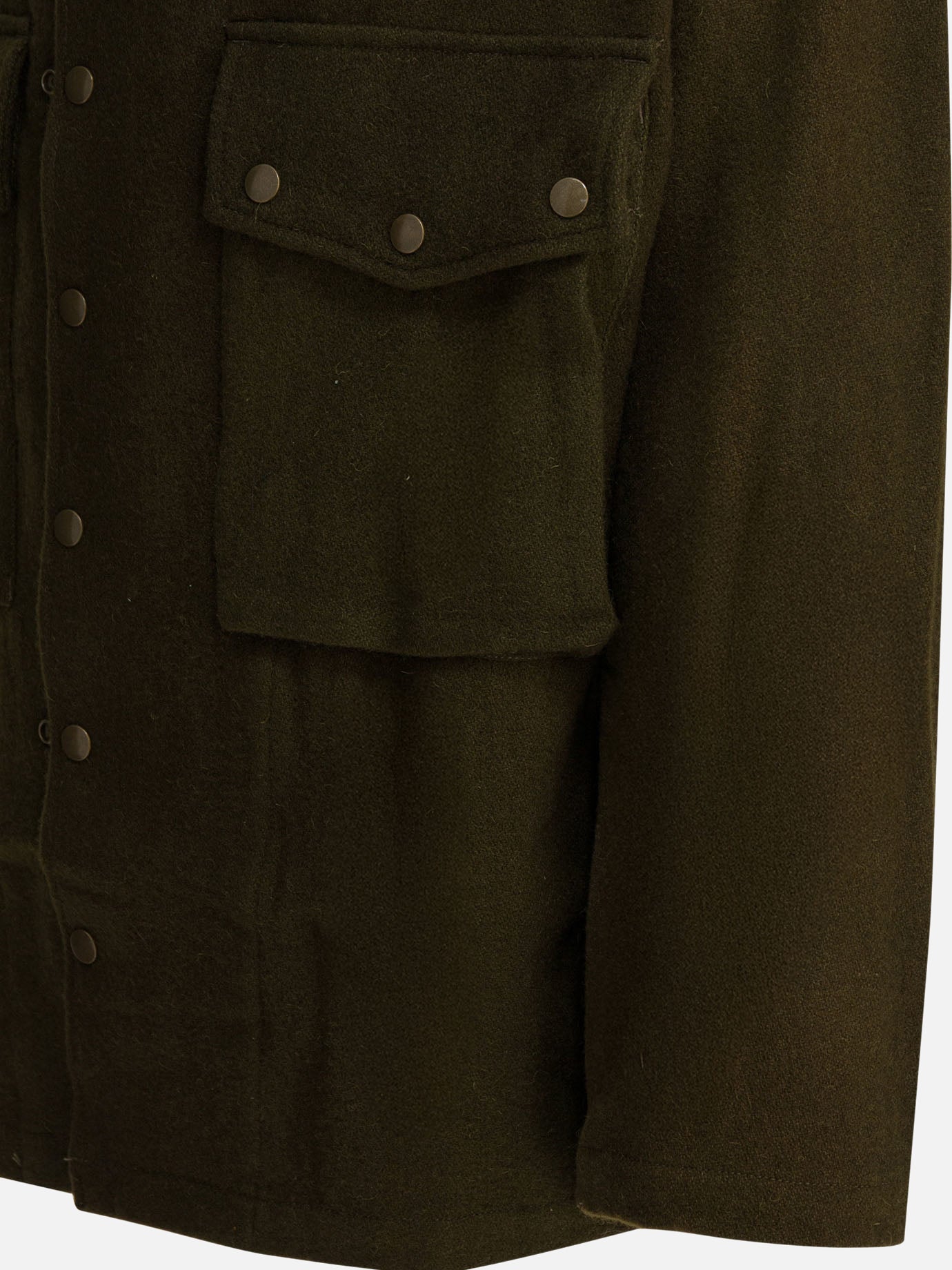 Overshirt jackets Solid colour  Green - Needles Men | PDP | VIETTI Online Store | Zoom-Modal_4
