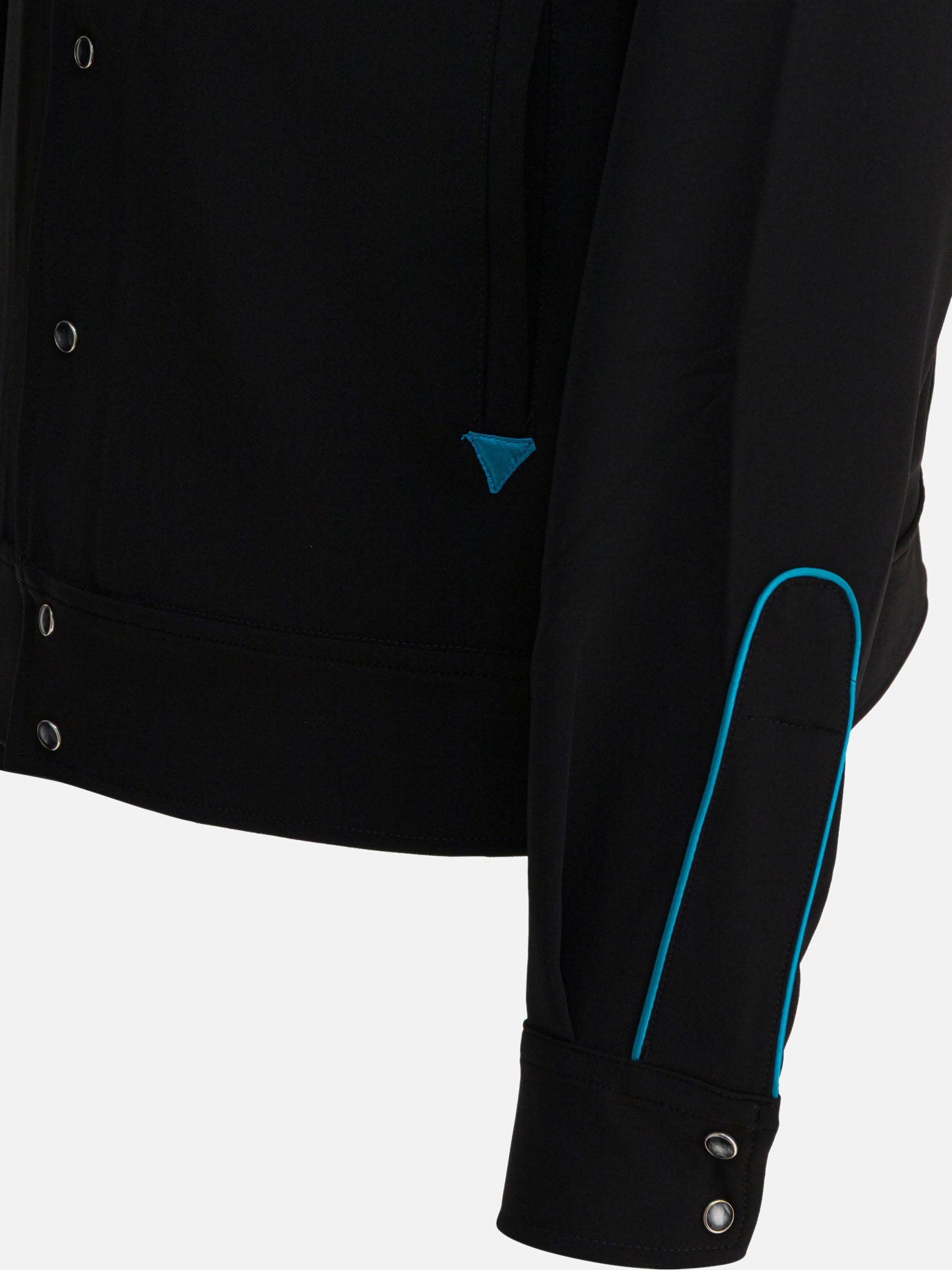 Overshirt jackets Logo  Black - Needles Men | PDP | VIETTI Online Store | thumbnail_4