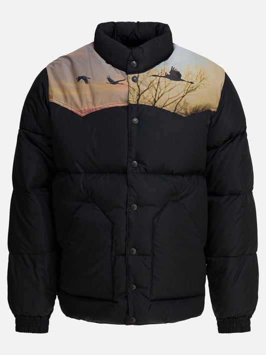 Down jackets Graphics  Black - Needles Men | PLP | VIETTI Online Store 
