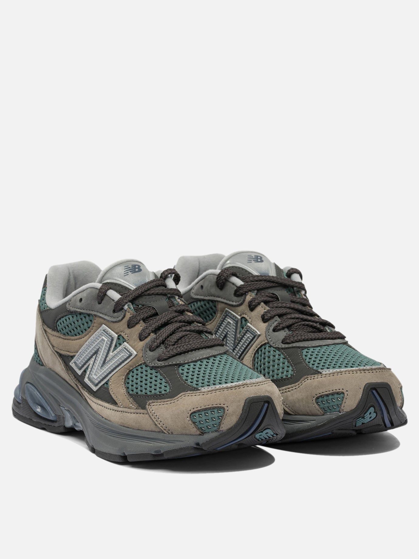 Sneaker basse 70% suede 30% mesh - 100% rubber  Grigio - New Balance Uomo | PDP | VIETTI Online Store | thumbnail_2