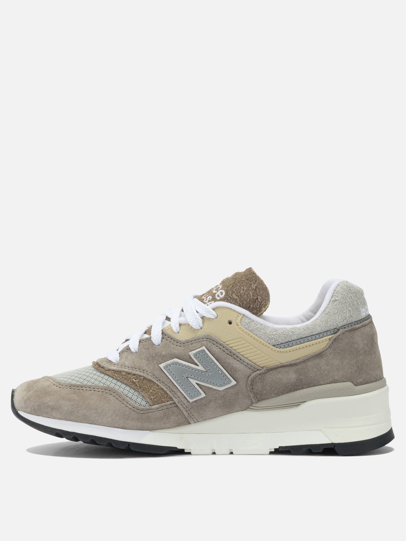 Low top sneakers 50% mesh 50% suede - 100% rubber  Beige - New Balance Men | PDP | VIETTI Online Store | Zoom-Modal_3
