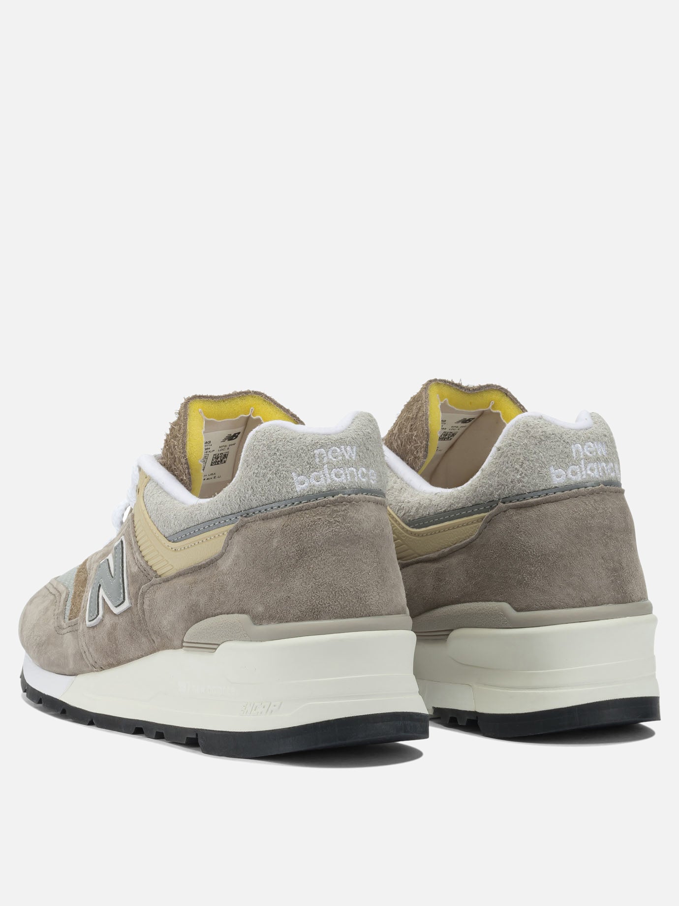 Low top sneakers 50% mesh 50% suede - 100% rubber  Beige - New Balance Men | PDP | VIETTI Online Store | thumbnail_4