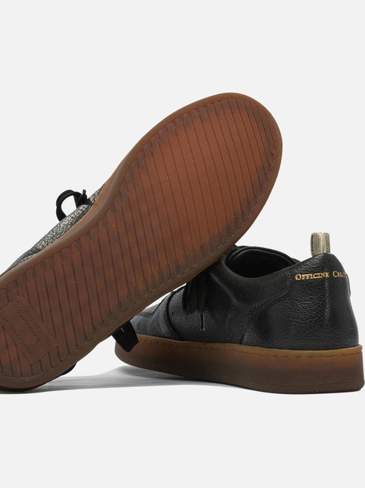 Low top sneakers 100% leather - 100% rubber  Black - Officine Creative Men | PLP | VIETTI Online Store | 2
