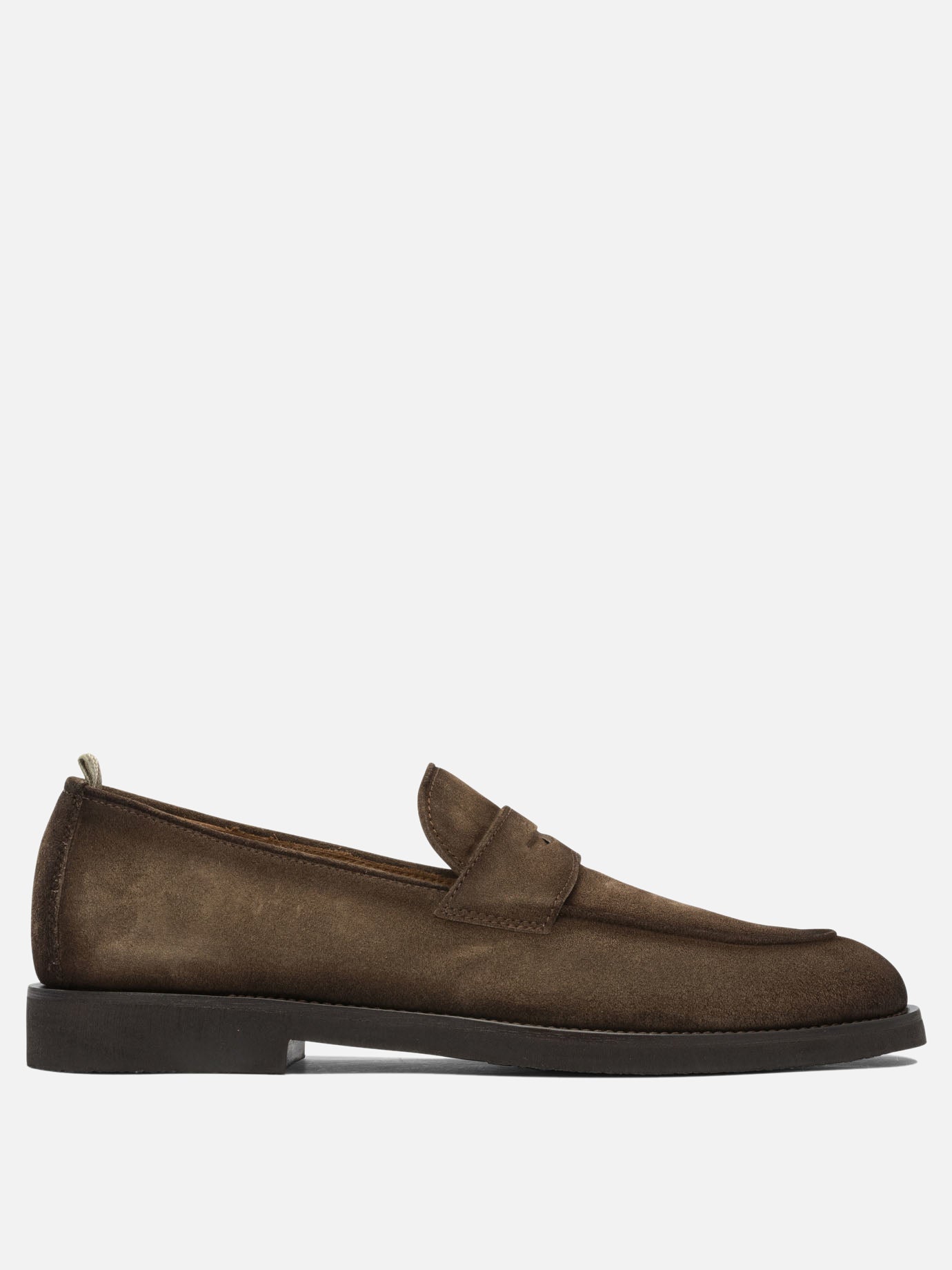 Loafers 100% suede - 100% rubber  Brown - Officine Creative Men | PDP | VIETTI Online Store | Zoom-Modal
