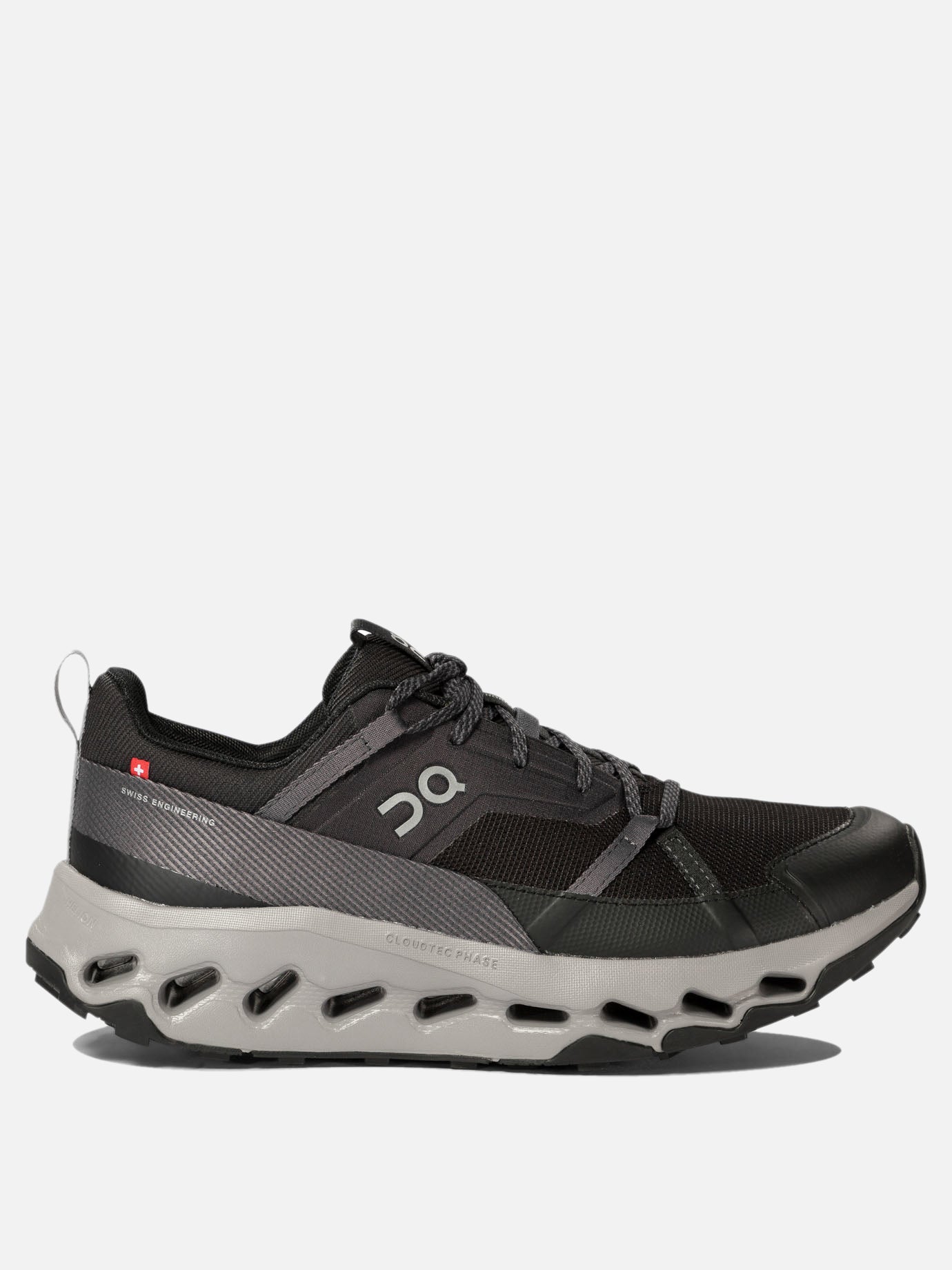 Low top sneakers 100% recycled polyester - 100% rubber  Black - On Running Men | PDP | VIETTI Online Store | thumbnail