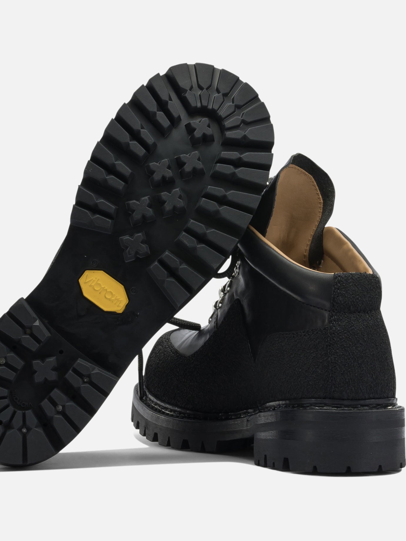 Stivaletti stringati 100% cow leather  Nero - Our Legacy Uomo | PDP | VIETTI Online Store | Zoom-Modal_5

