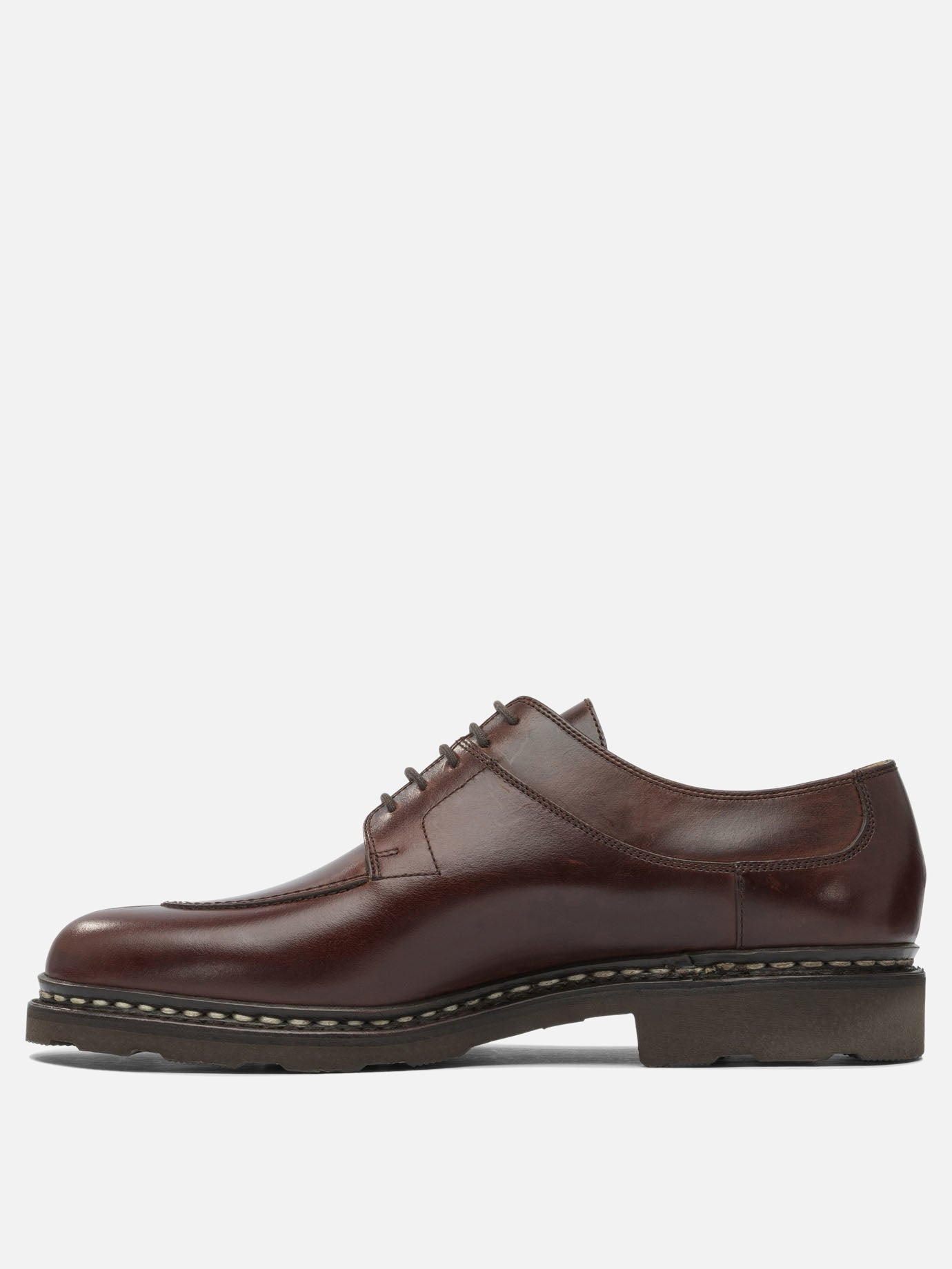 Derby 100% leather - 100% rubber  Brown - Paraboot Men | PDP | VIETTI Online Store | thumbnail_3