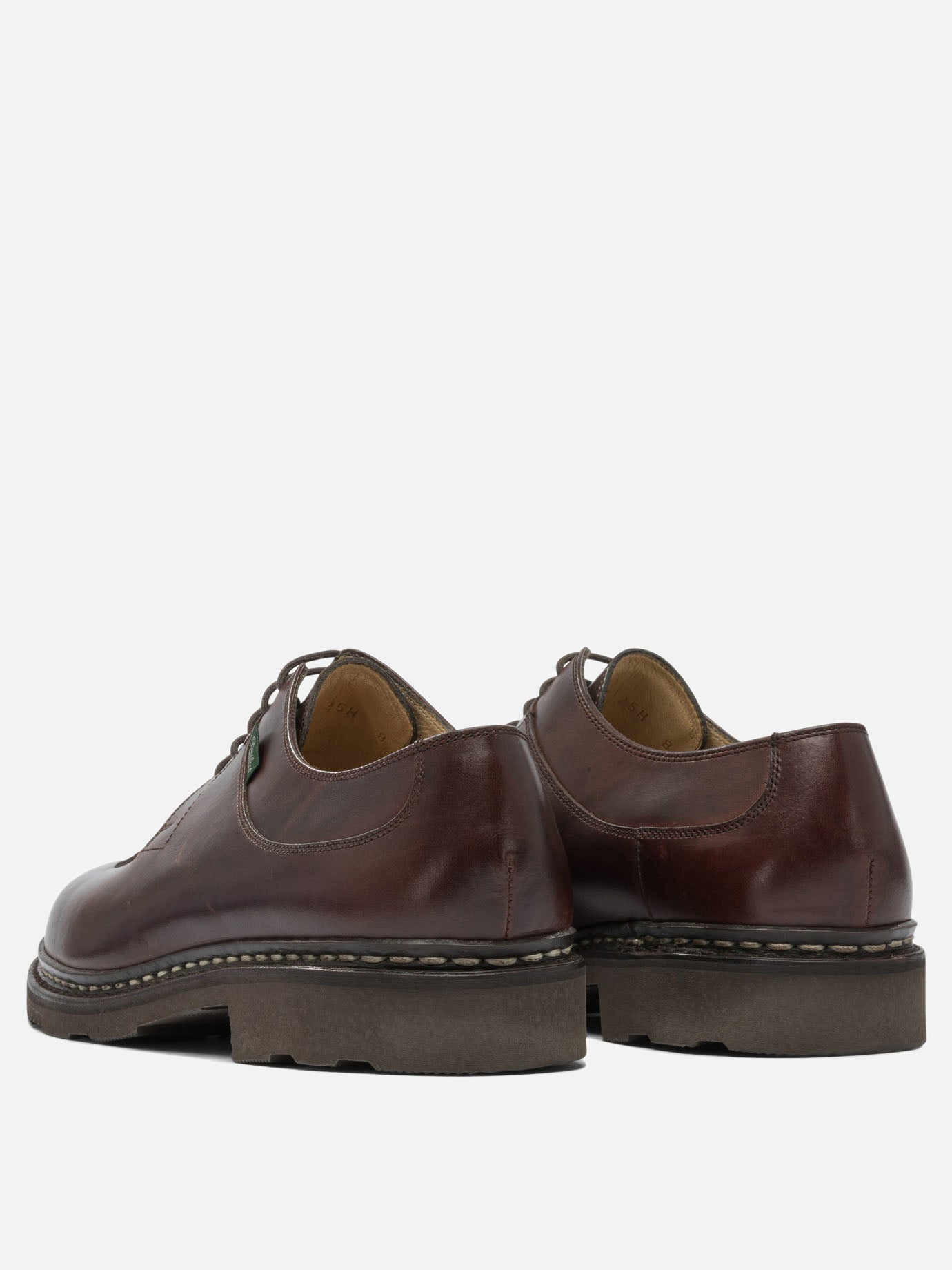 Derby 100% leather - 100% rubber  Brown - Paraboot Men | PDP | VIETTI Online Store | Zoom-Modal_4
