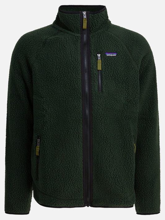 Fleece jackets Logo  Green - Patagonia Men | PLP | VIETTI Online Store 
