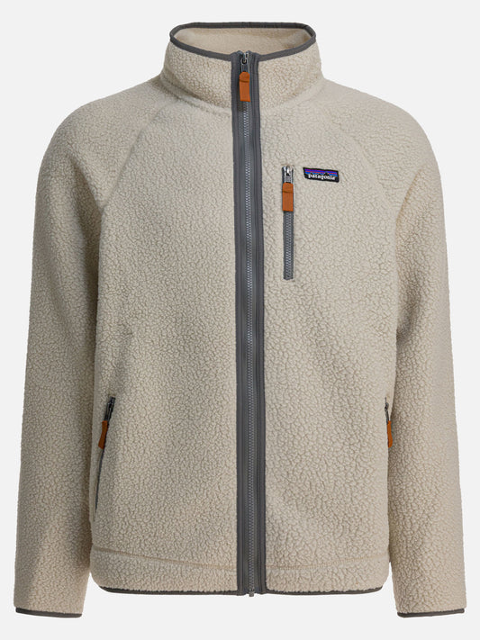 Fleece jackets Logo  White - Patagonia Men | PLP | VIETTI Online Store 
