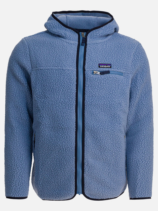 Fleece jackets Logo  Light blue - Patagonia Men | PLP | VIETTI Online Store 
