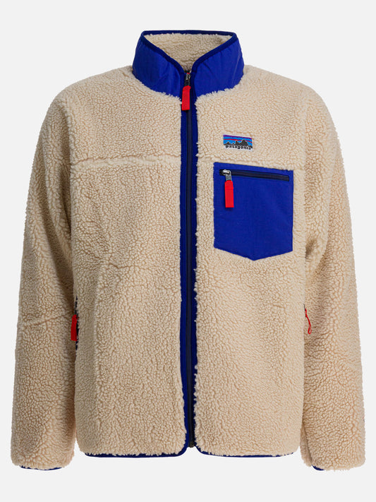 Fleece jackets Logo  White - Patagonia Men | PLP | VIETTI Online Store 
