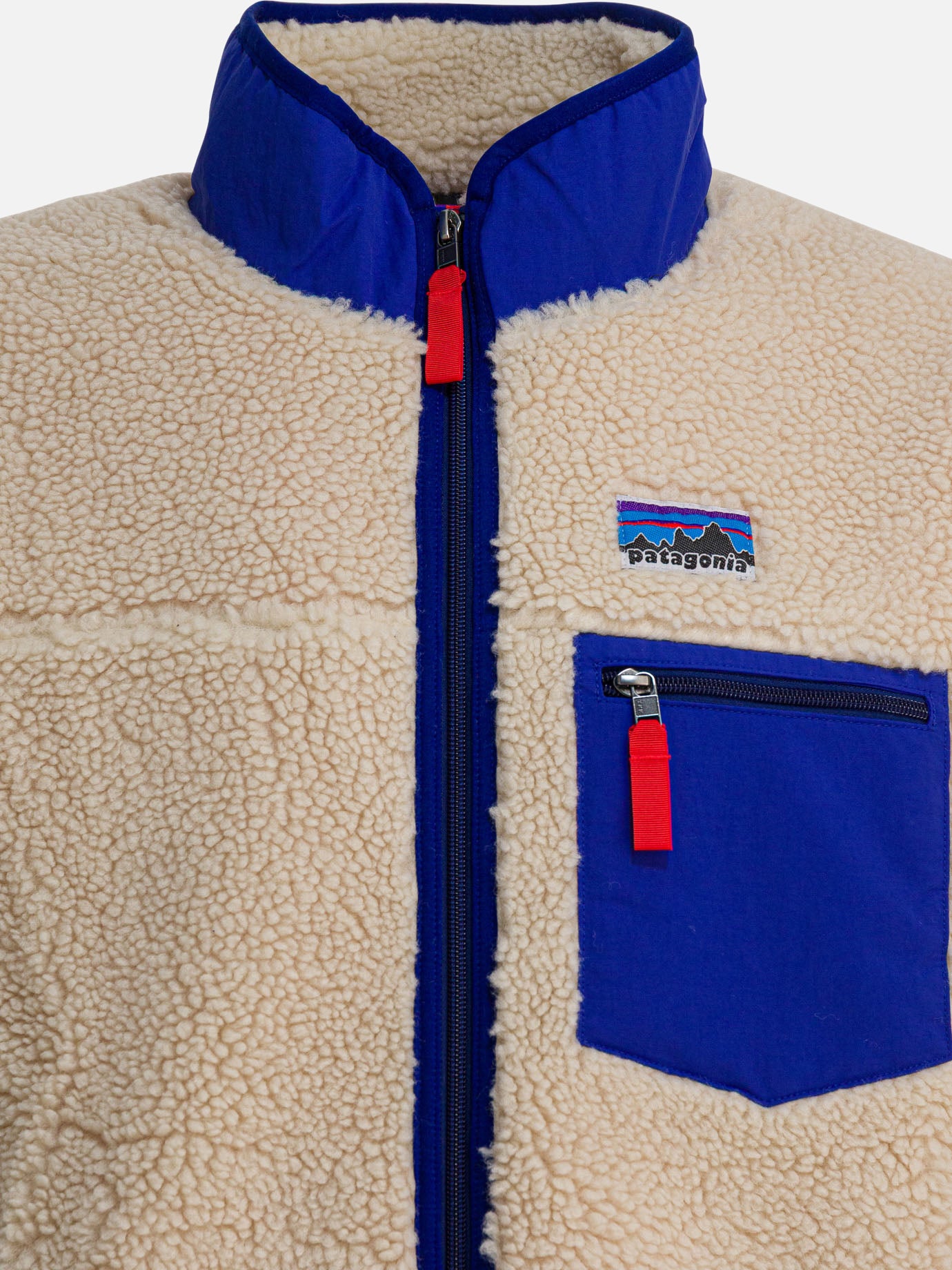 Fleece jackets Logo  White - Patagonia Men | PDP | VIETTI Online Store | thumbnail_3