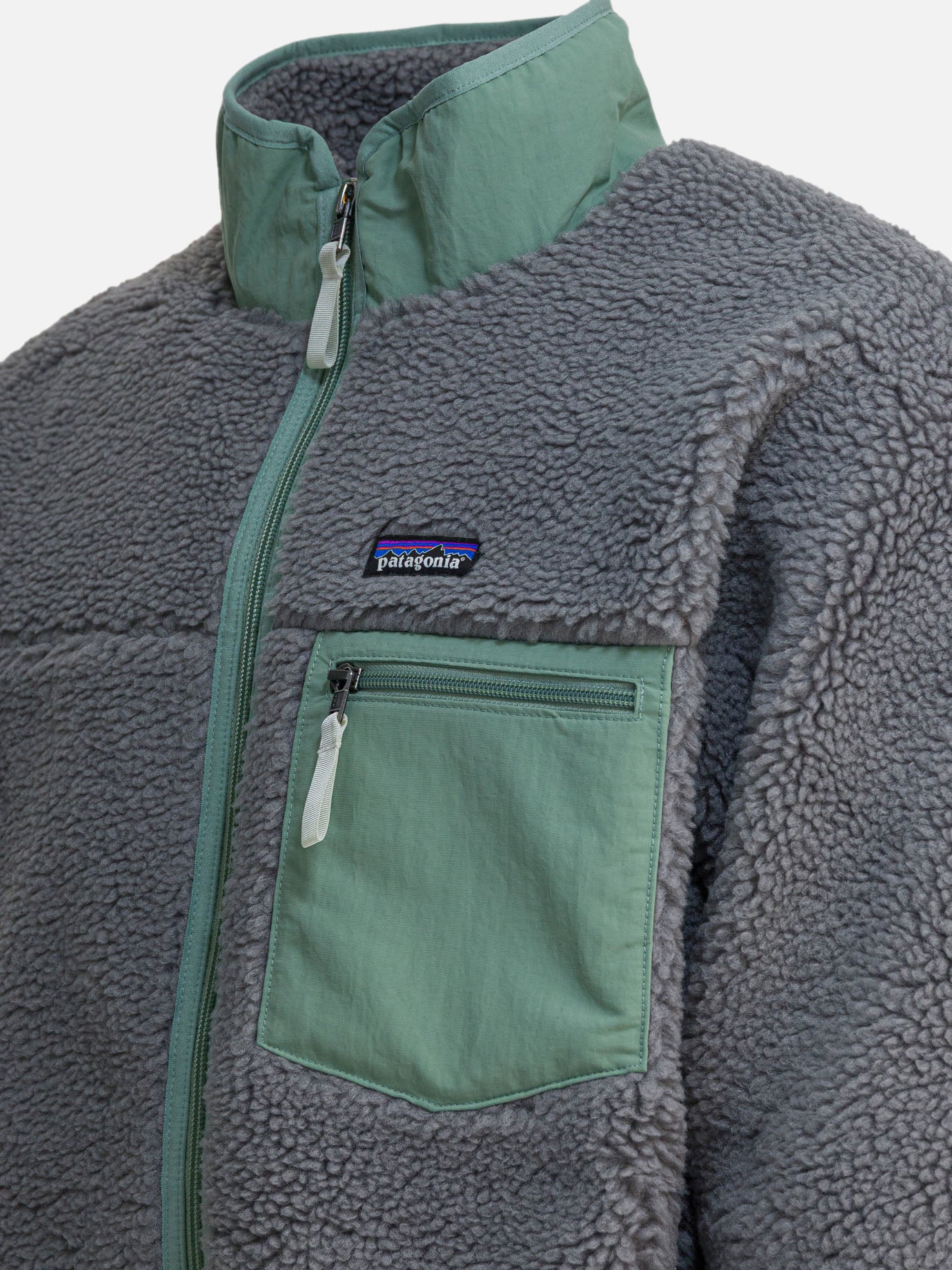 Full zip sweatshirts Solid colour  Grey - Patagonia Men | PDP | VIETTI Online Store | Zoom-Modal_4
