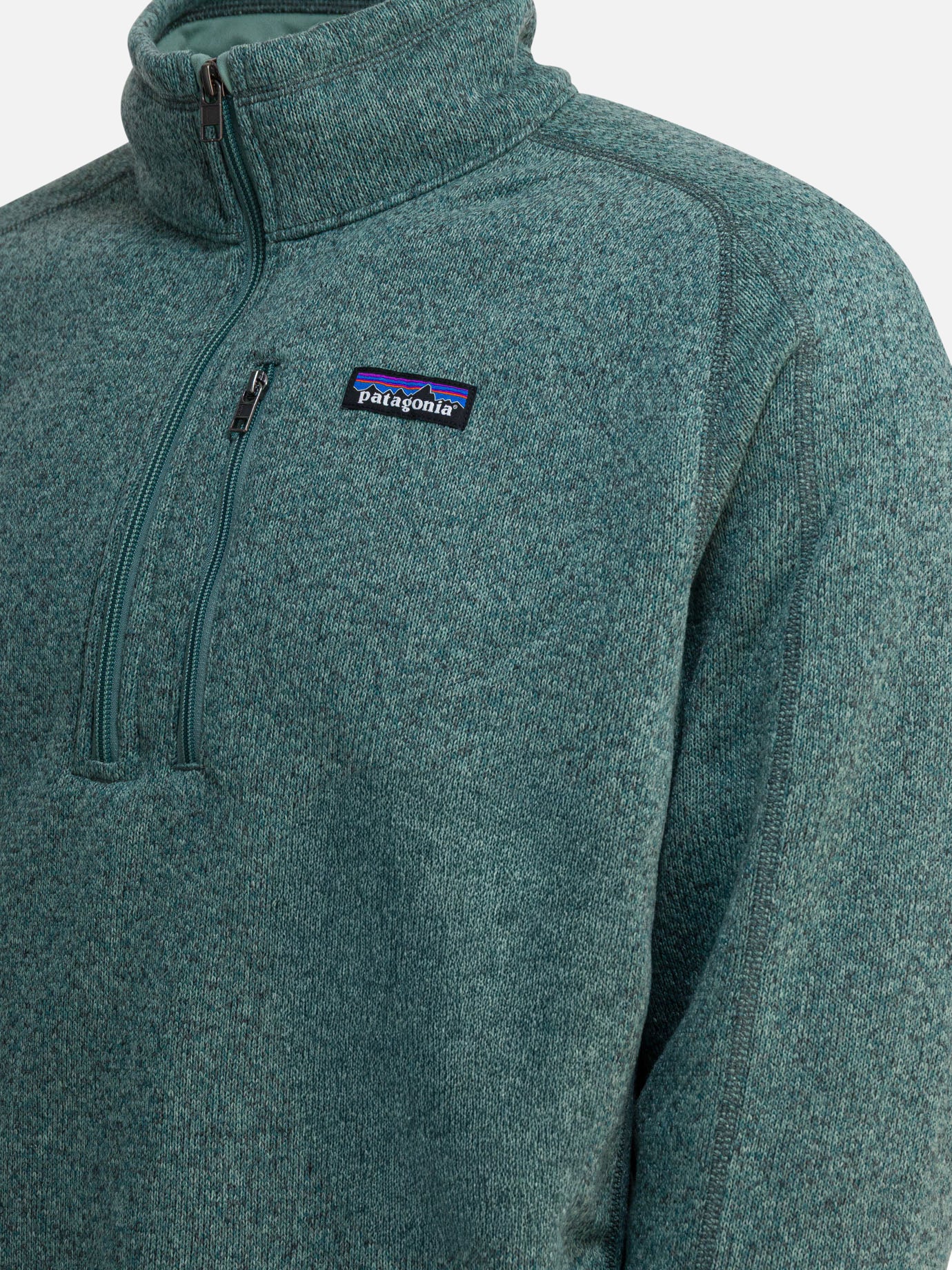 Fleece jackets Solid colour  Green - Patagonia Men | PDP | VIETTI Online Store | thumbnail_4