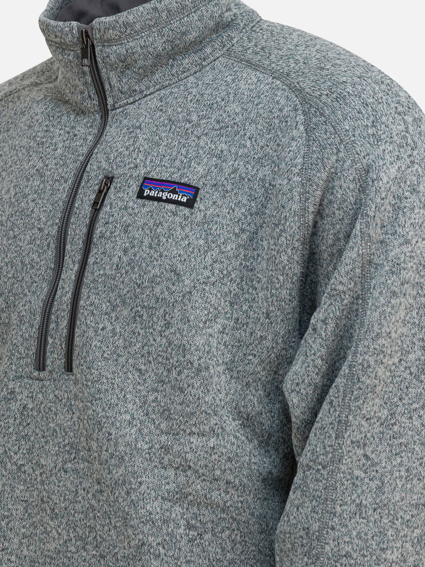 Half zip sweatshirts Solid colour  Grey - Patagonia Men | PDP | VIETTI Online Store | Zoom-Modal_4
