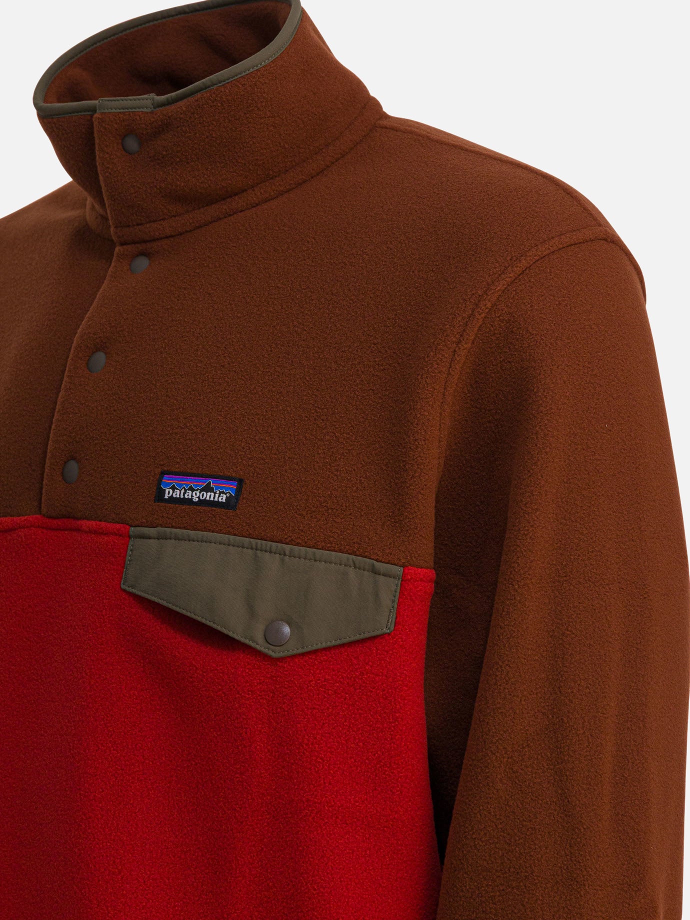 Fleece jackets Logo  Red - Patagonia Men | PDP | VIETTI Online Store | thumbnail_4
