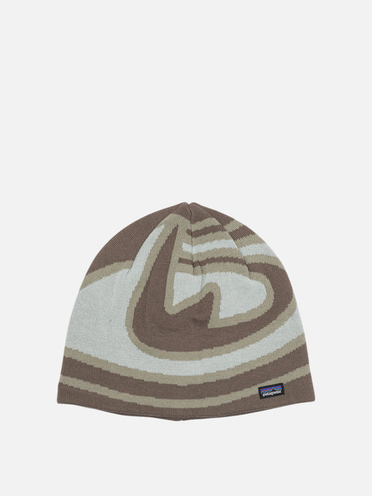 Beanies 100% recyled polyester  Brown - Patagonia Men | PDP | VIETTI Online Store 
