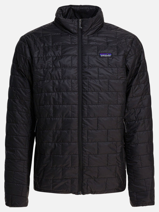 Quilted & Utility Jackets Logo  Black - Patagonia Men | PLP | VIETTI Online Store 
