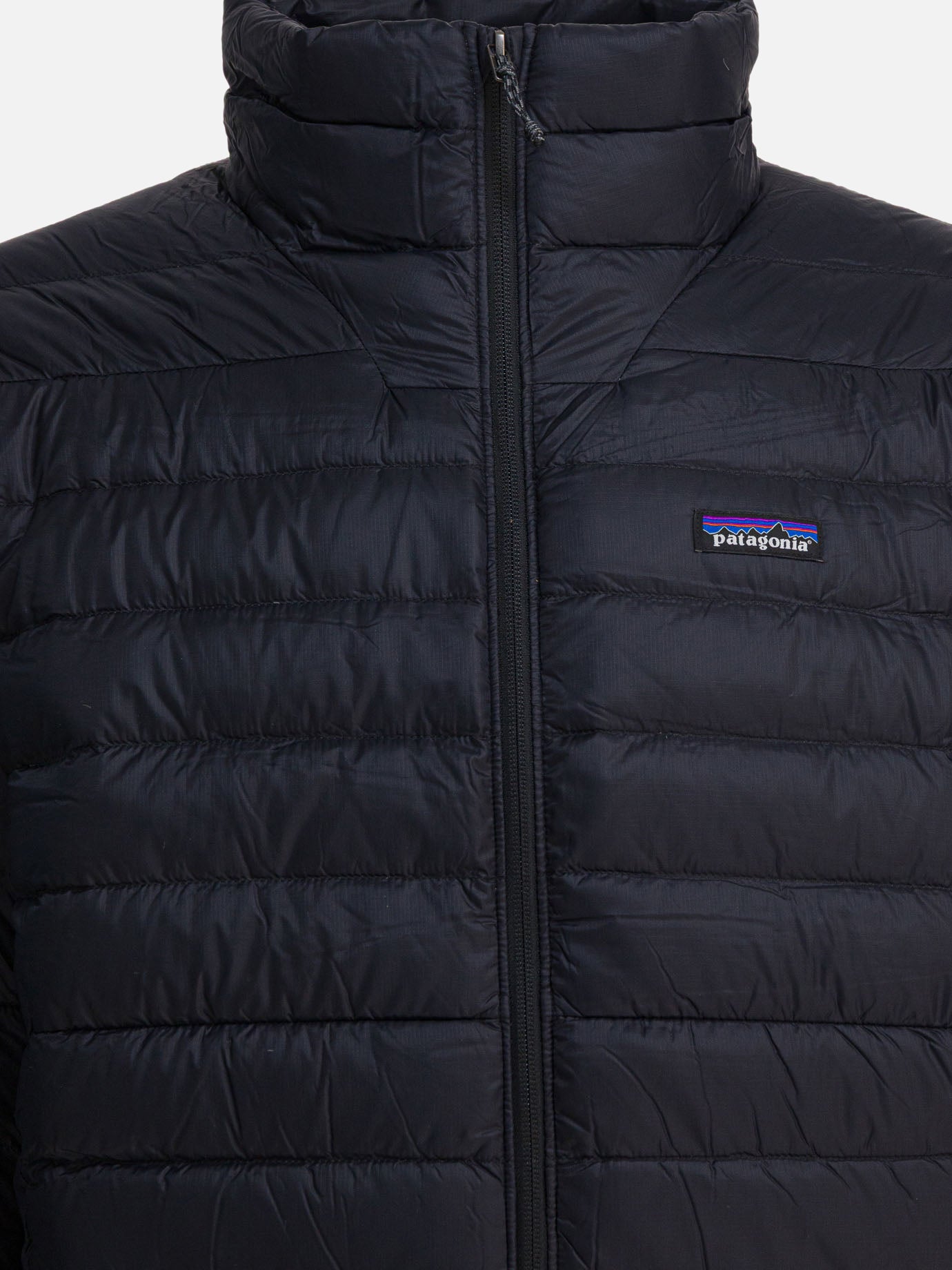 Quilted & Utility Jackets Logo  Black - Patagonia Men | PDP | VIETTI Online Store | thumbnail_3