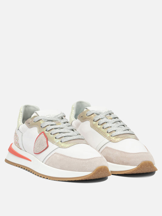 Sneaker basse 80% leather 20% polyamide - 100% rubber  Beige - Philippe Model Paris Donna | PLP | VIETTI Online Store | 2

