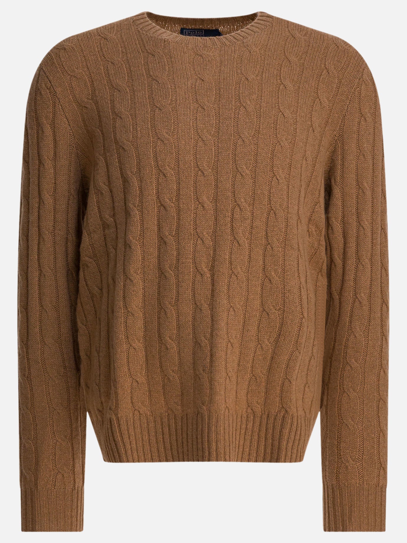 Maglioni girocollo Solid colour  Marrone - Polo Ralph Lauren Uomo | PDP | VIETTI Online Store | thumbnail