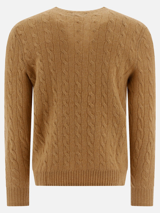 Maglioni girocollo Logo  Beige - Polo Ralph Lauren Uomo | VIETTI Online Store | 2
