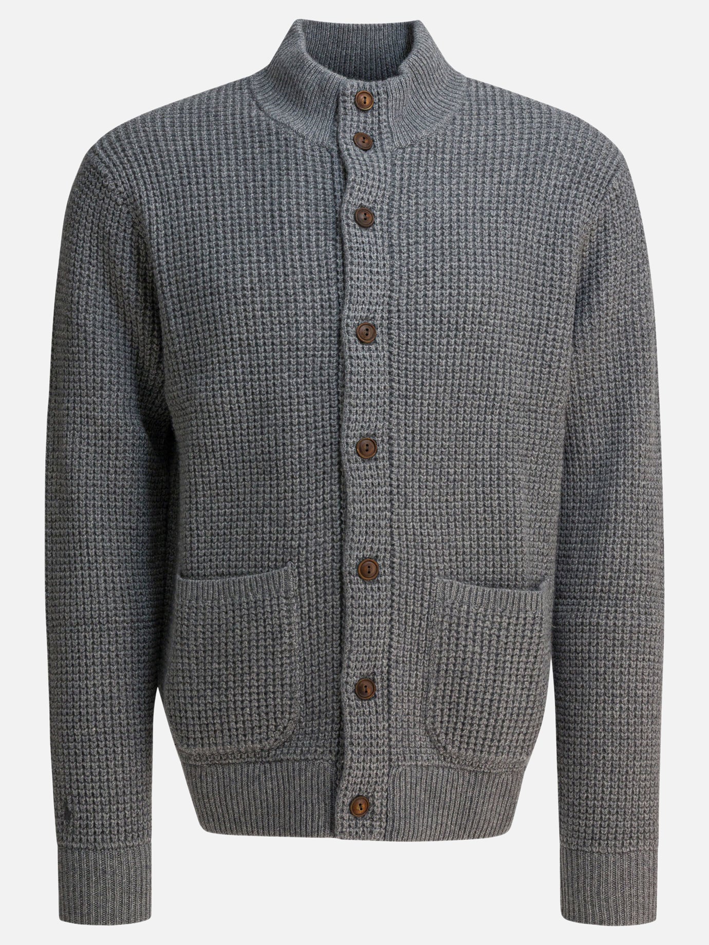 Cardigans Solid colour  Grey - Polo Ralph Lauren Men | PDP | VIETTI Online Store | thumbnail