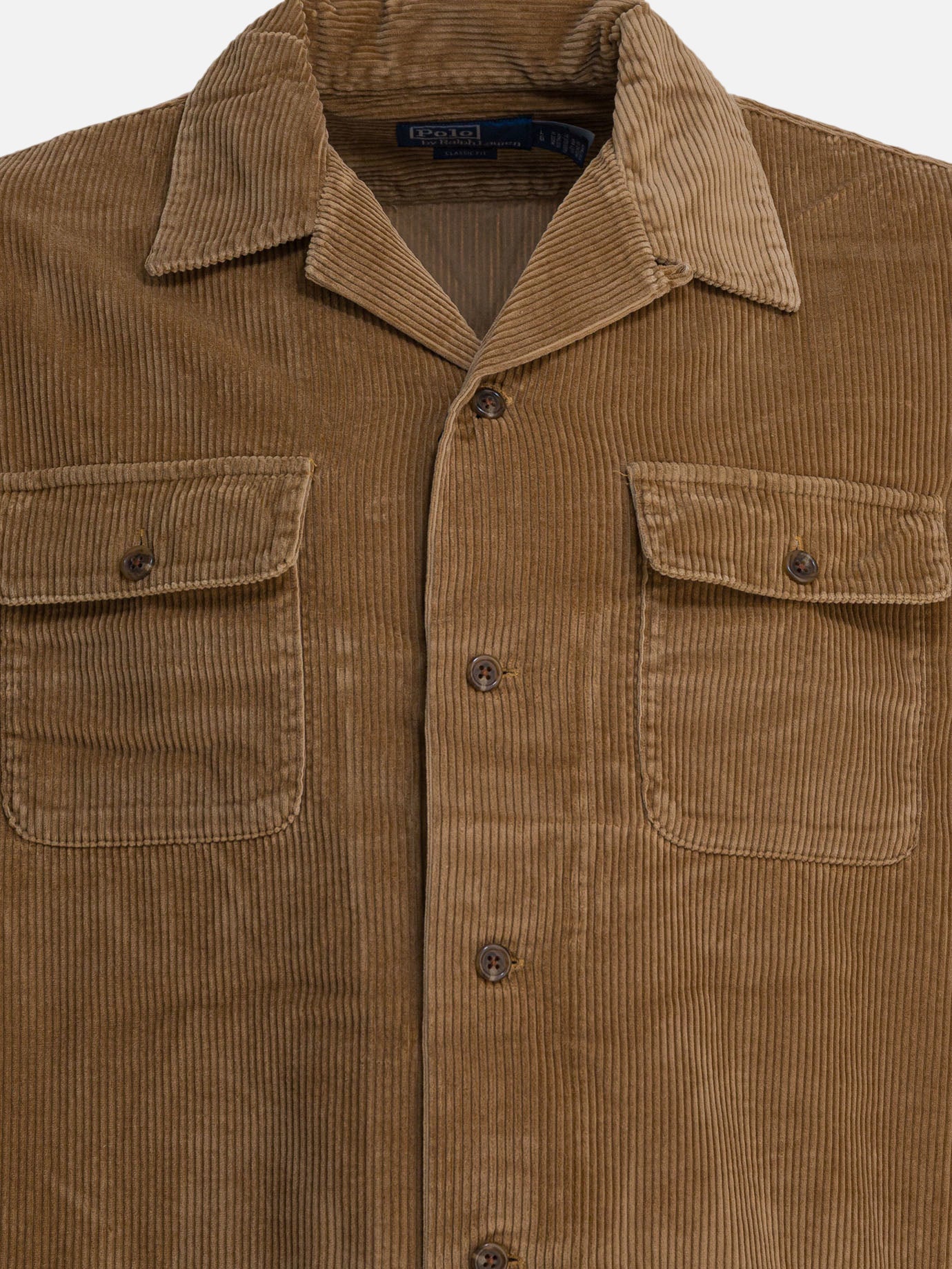 Overshirt jackets Solid colour  Brown - Polo Ralph Lauren Men | PDP | VIETTI Online Store | Zoom-Modal_3

