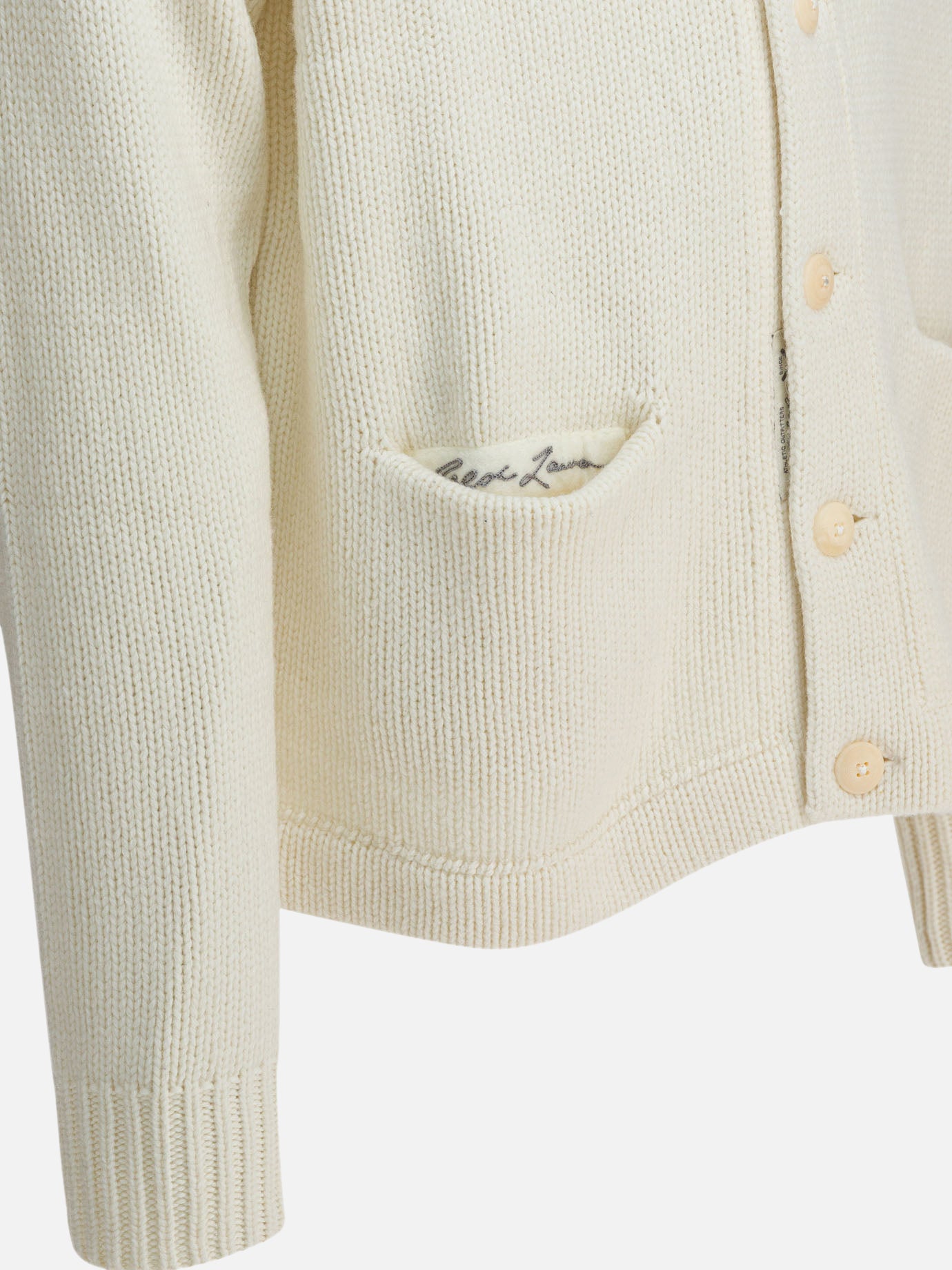 Cardigans Solid colour  White - Polo Ralph Lauren Men | PDP | VIETTI Online Store | thumbnail_4