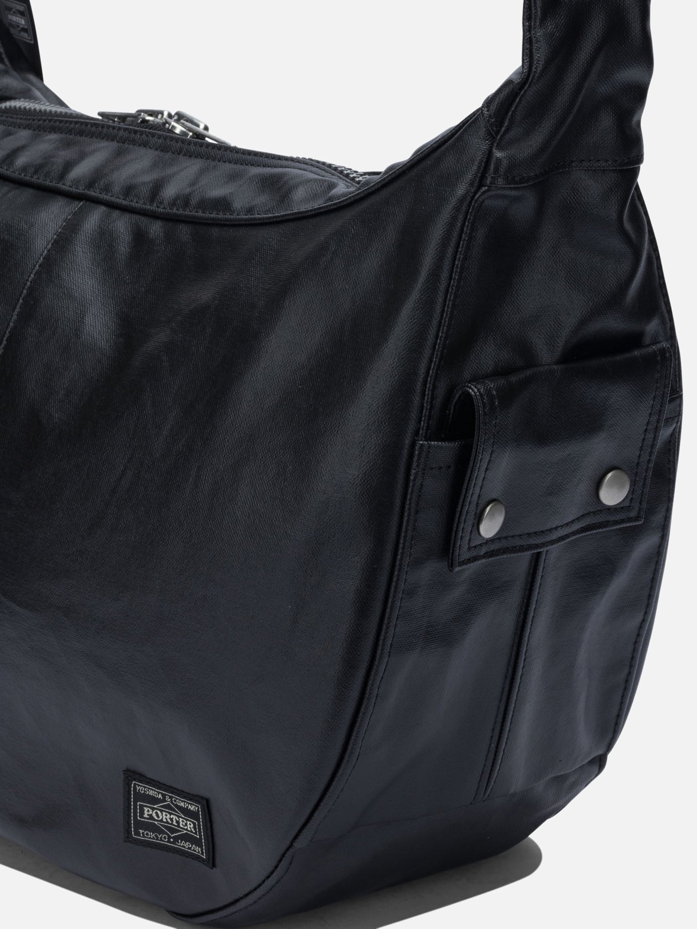 Medium bags 100% cotton canvas  Black - Porter-Yoshida & Co Men | PDP | VIETTI Online Store | Zoom-Modal_4
