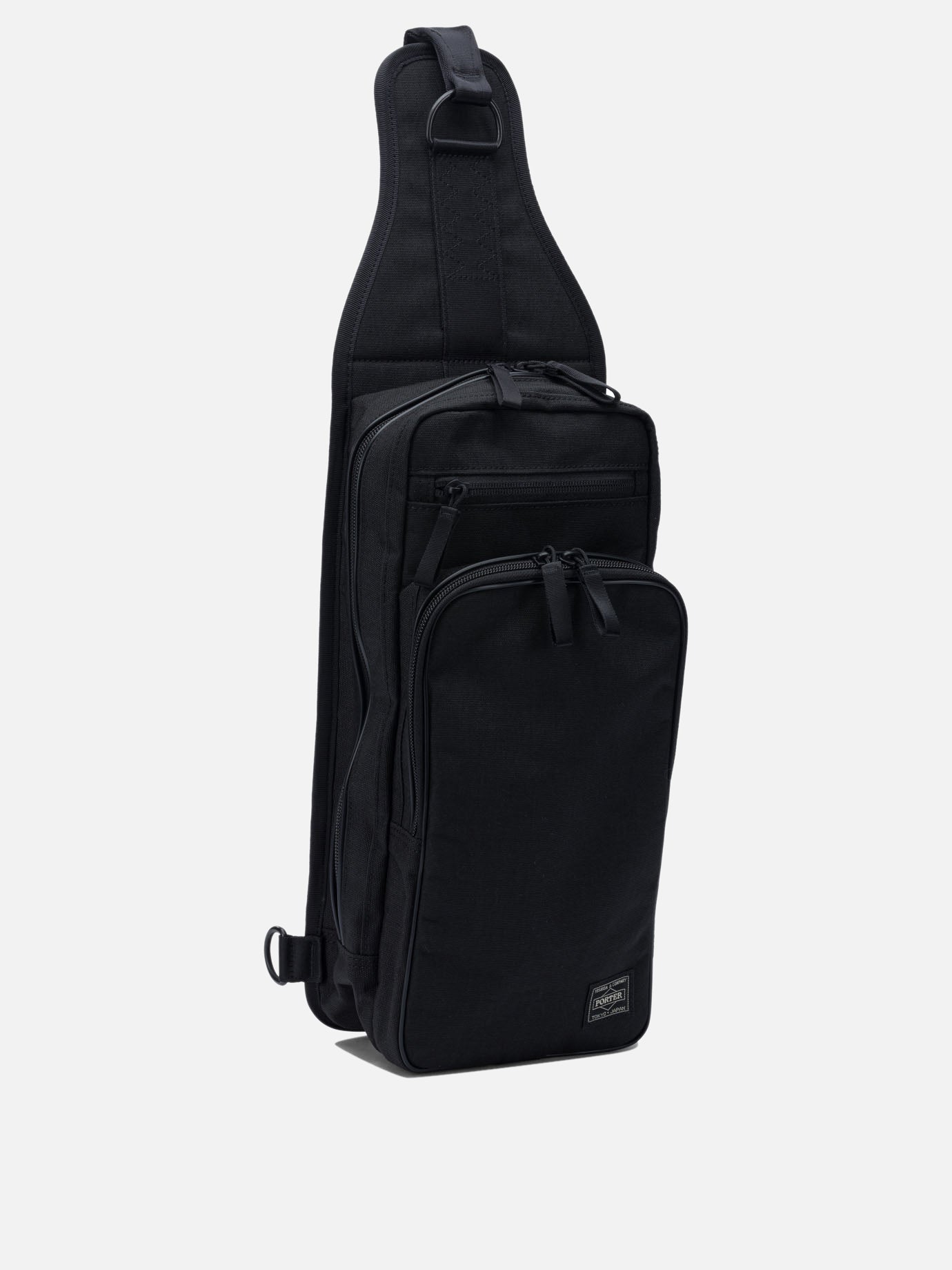 One strap backpacks 100% nylon  Black - Porter Yoshida Men | PDP | VIETTI Online Store | Zoom-Modal_2
