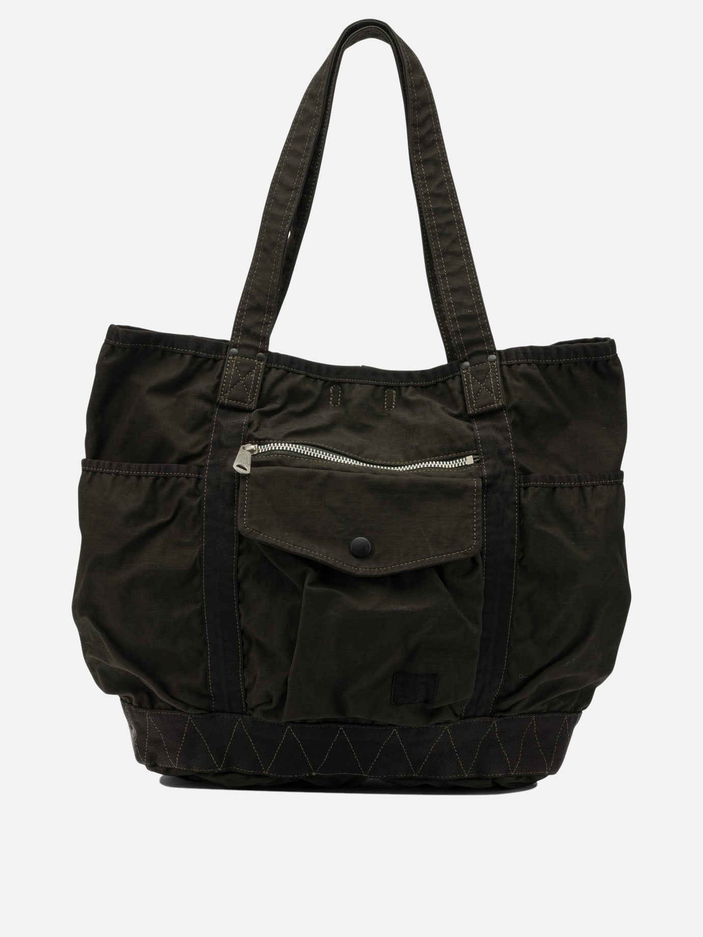 Medium bags 50% nylon 50% cotton  Green - Porter-Yoshida & Co Men | PDP | VIETTI Online Store | Zoom-Modal

