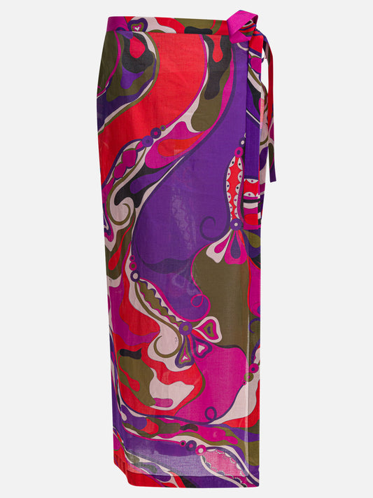 Beach dresses Paisley  Purple - Pucci Women | PDP | VIETTI Online Store 
