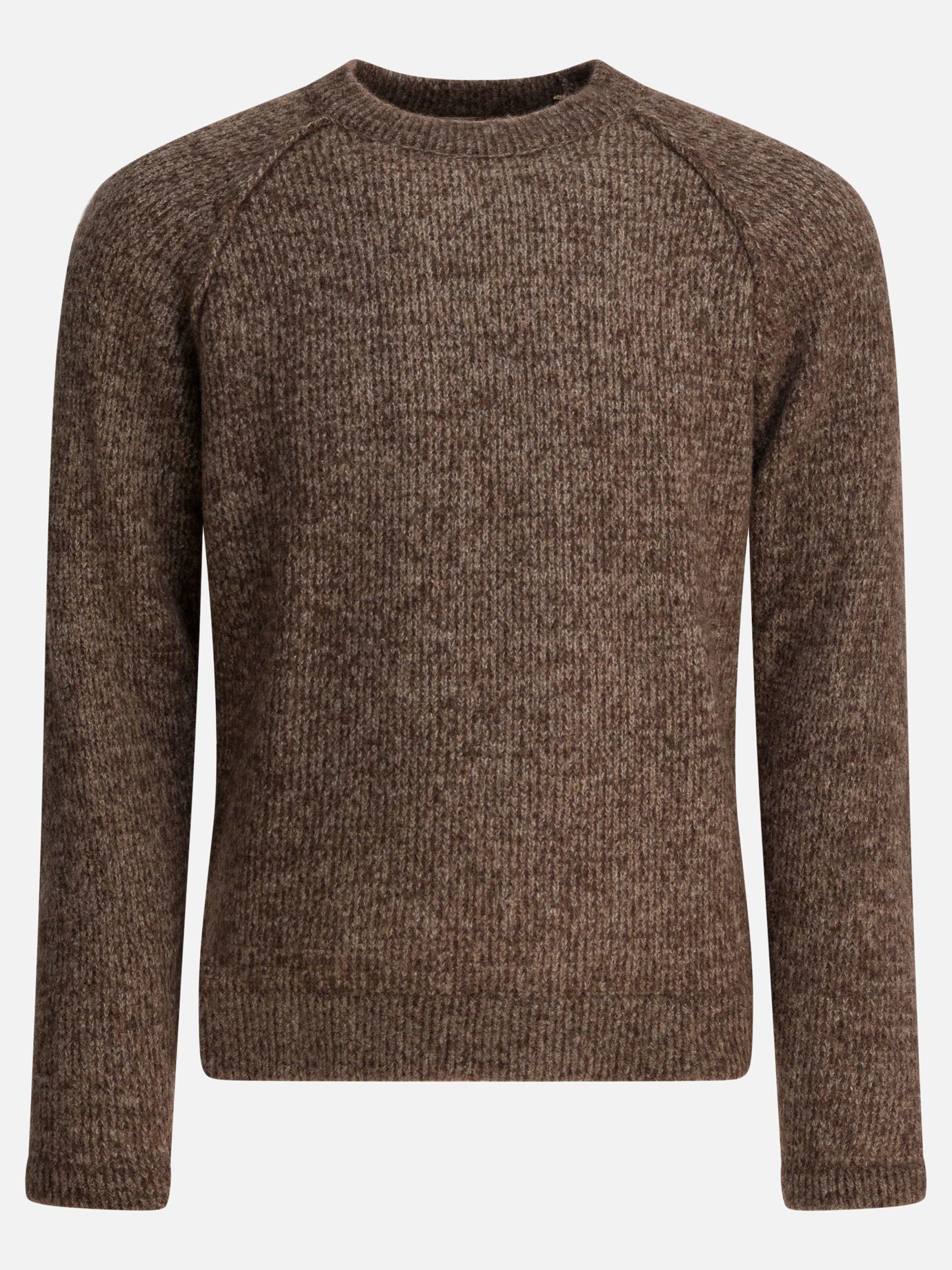 Crewneck sweaters Solid colour  Brown - Rakkì Men | PDP | VIETTI Online Store | Zoom-Modal
