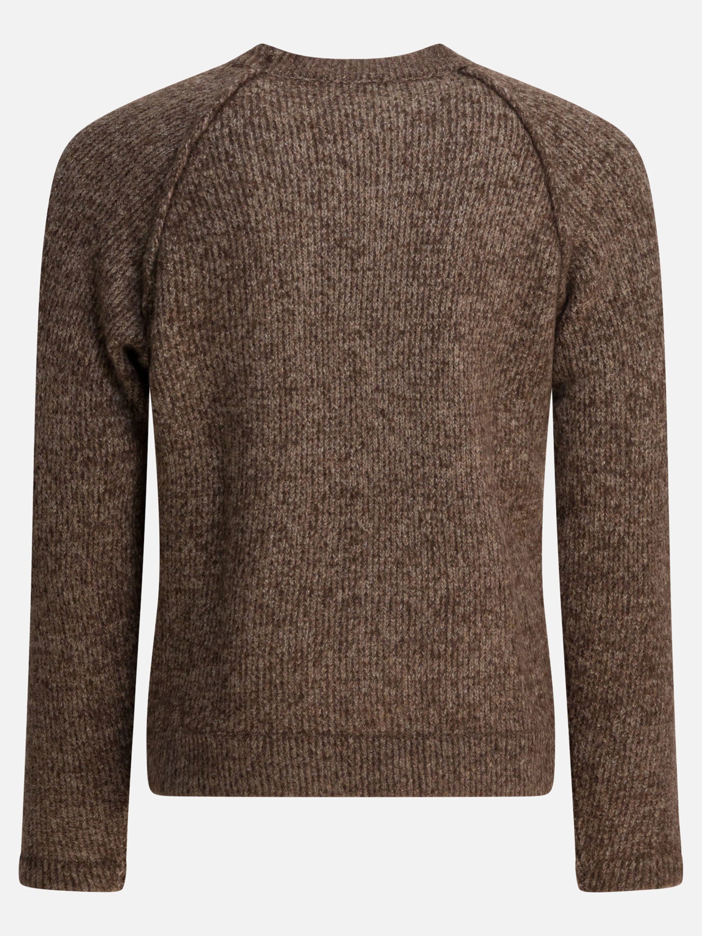 Crewneck sweaters Solid colour  Brown - Rakkì Men | PDP | VIETTI Online Store | thumbnail_2