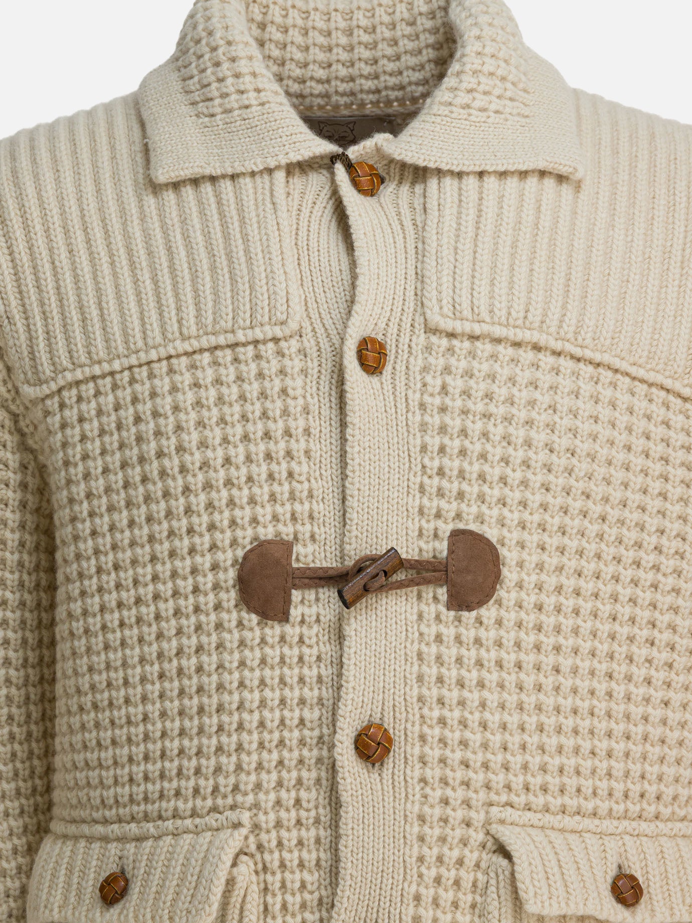 Cardigans Textured knit  Beige - Rakkì Men | PDP | VIETTI Online Store | Zoom-Modal_3
