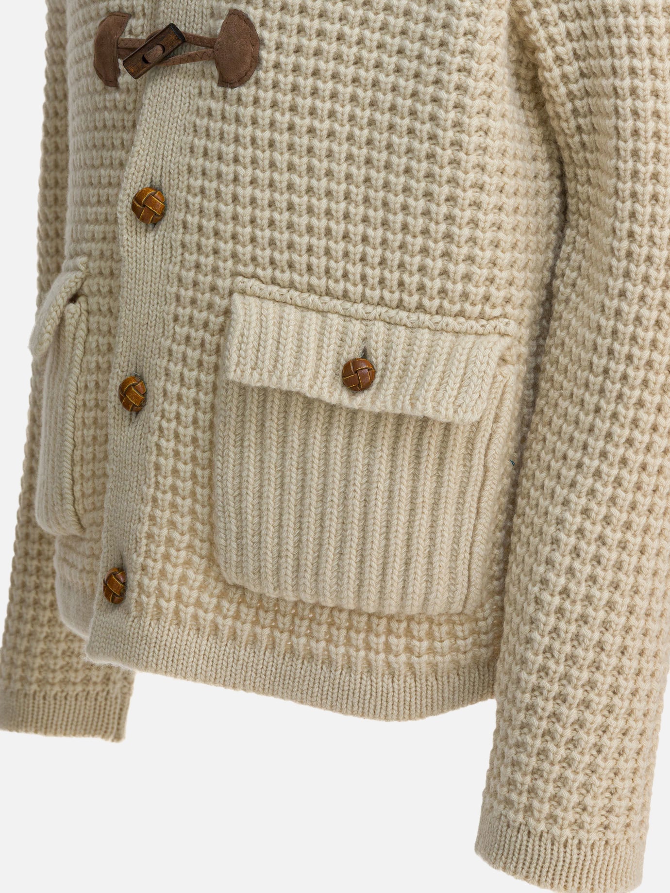 Cardigans Textured knit  Beige - Rakkì Men | PDP | VIETTI Online Store | Zoom-Modal_4
