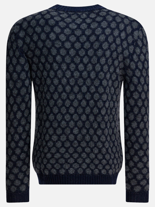 Crewneck sweaters Textured knit  Blue - Rakkì Men | PDP | VIETTI Online Store | 2
