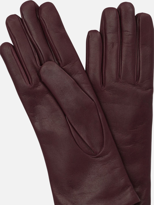Guanti casual 100% leather - Lining: 100% cashmere  Bordeaux - Restelli Donna | PLP | VIETTI Online Store | 2
