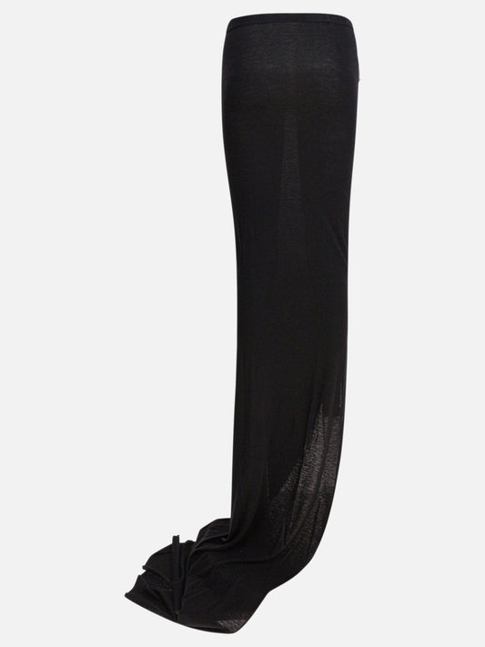 Long skirts Solid colour  Black - Rick Owens Women | PLP | VIETTI Online Store | 2
