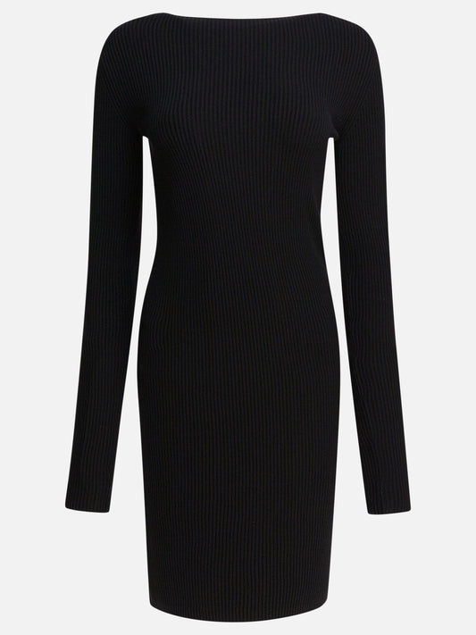 Abiti midi Solid colour  Nero - Rick Owens Donna | PLP | VIETTI Online Store 

