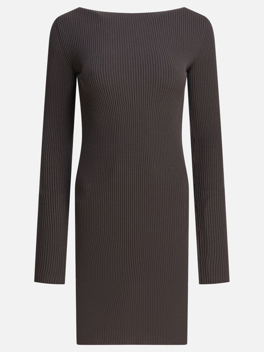 Abiti midi Solid colour  Grigio - Rick Owens Donna | PLP | VIETTI Online Store 
